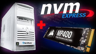 Что Будет Если Подключить NVME SSD к Старому ПК [upl. by Farmer]