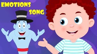 Emotions Song  Schoolies Cartoons For Children  Nursery Rhymes by Kids Channel [upl. by Waynant]