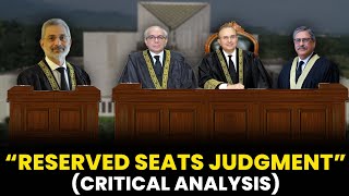 Reserved Seats Judgment Critical Analysis [upl. by Malina]