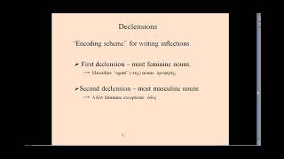 Nouns Introduction Inflection and Declension [upl. by Nedle]