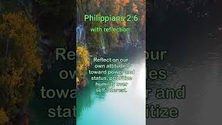 Philippians 26 With Reflection [upl. by Nailliw16]