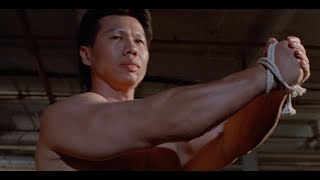 Bolo Yeung in Tiger Claws Promo 4K from 35MM Cynthia Rothrock Jalal Merhi [upl. by Anohr]