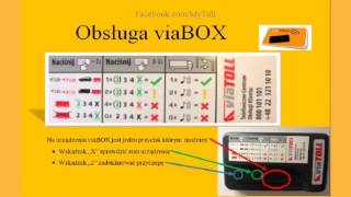 Obsługa viaBOX Jak działa viaBOX viaTOLL [upl. by Aenea]