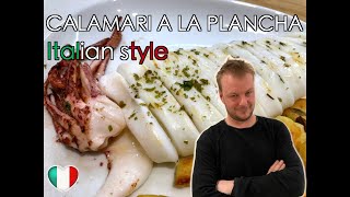 GRILLED CALAMARI ITALIAN STYLE [upl. by Ruby531]