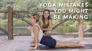 Mistakes To Avoid In The Down Dog Yoga Pose [upl. by Pachton]