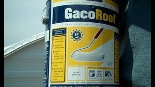 GACO roof coating [upl. by Buck]