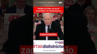 Szturm na Sejm quotto prowokacjaquot Kaczyński nie ma wątpliwości Nic tam się nie działo [upl. by Nonah]