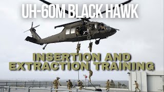 ADF  Army conducts insertion and extraction training with UH60M Black Hawk helicopters [upl. by Anecusa]