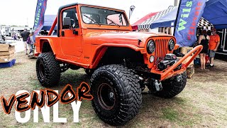 VENDOR JEEPS ONLY Main Event Jeep Beach 2021 Daytona FL Unlimited Money Builds [upl. by Urbanus]