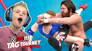 KCity vs WWE vs Spiderman WWE 2k19 Tag Tourney I KCity GAMING [upl. by Sweatt]