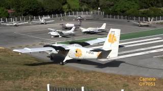 St Barth Amazing Plane landing and takeoff footage [upl. by Otilesoj]