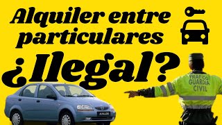 Como ganar dinero con mi coche o auto Alquilar mi coche ¿Es legal como particular [upl. by Pihc]