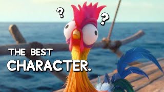 Hei Hei having half a braincell for the duration of the movie for over 5 minutes straight Moana [upl. by Obau]