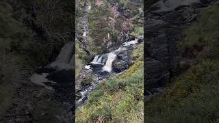 Rhaeadr Y Bedd Waterfall wales denbigh moors réservoir beautifulwales travel nature falls [upl. by Ihcehcu]