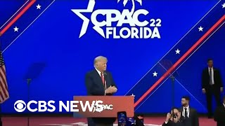 Trump takes center stage at CPAC [upl. by Suiram]