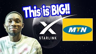 MTN Partners with Starlink  Is Unlimited MTN Data Coming  Heres What You Need to Know [upl. by Leikeze]