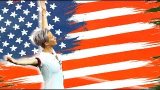 Megan Rapinoe and USWNT shine under biggest spotlight  SportsPulse [upl. by Olnton]