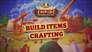 Goodgame Empire  Build Items Crafting Preview [upl. by Chemesh911]