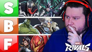 Top 500 Overwatch Player Ranks EVERY Marvel Rivals Hero [upl. by Katee935]