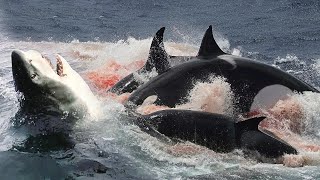 ORCAS Los TIBURONES Temen a estos Delfines Asesinos [upl. by Yenoh748]