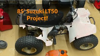 Suzuki LT 50 Project [upl. by Yruama850]