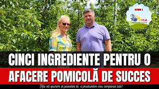 Cinci ingrediente pentru o afacere pomicolă de succes  România Văzută Din Tractor [upl. by Meris537]