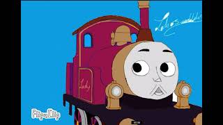 Thomas and the magic railroad dc chase NOTE I used pip and Caillou Vyond instead of you know who [upl. by Ferdinana]