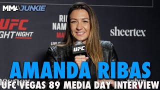 Amanda Ribas Prepared For The Best Rose Namajunas Ever in Main Event  UFC on ESPN 53 [upl. by Akinam740]