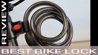 BEST BIKE LOCK  USHAKE BICYCLE LOCKS REVIEW [upl. by Lorenza]