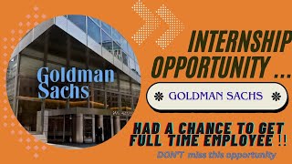 Goldman Sachs 2024 Summer Internship  BEB Tech 2025 And 2026 Batch Eligible  Any Stream Eligible [upl. by Aw898]