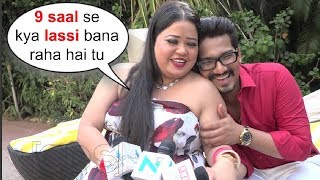 Bharti Singh Funny Interview After Marriage With Husband Harsh Limbachiyaa [upl. by Murtha]