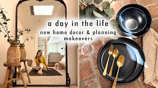 a day in the life new home decor amp planning makeovers  XO MaCenna Vlogs [upl. by Togram217]