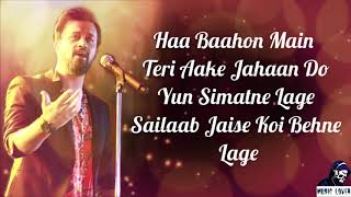 Be Intehaan Lyrics  Race 2  Saif Ali Khan Deepika Padukone  Atif Aslam Sunidhi Chauhan  Pritam [upl. by Seessel]