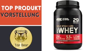 ✅Optimum Nutrition Gold Standard 100 Molkenproteinpulver natürlich Glutamin und BCAAAminosäuren [upl. by Einahpad]