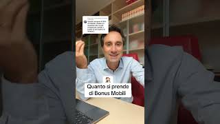 🛑QUANTO SI PRENDE DI BONUS MOBILI [upl. by Sig149]