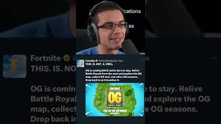 Fortnite OG Chapter 1 is returning December 6th🤩 fortnite fortnitebr fortniteclips [upl. by Darryl808]