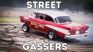 TOP 30 GASSERS ON THE STREET 💨 SUMMER GASSERS CAR SHOW TAKEOVER [upl. by Breskin]