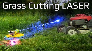 Mowing My Lawn with a LASER [upl. by Travis]