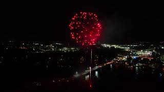 4th July Washington waterfront fireworks 07 04 24 [upl. by Yasmeen]