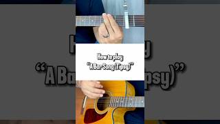 How to play quotA Bar Song Tipsyquot on acoustic guitar [upl. by Retsevel364]