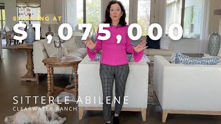 Sitterle Homes  Abilene  Clearwater Ranch  3740 SQ FT  4 Bedrooms  Living in Austin Texas [upl. by Airual]