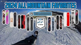 2024 Favorite All Mountain Snowboards from The Good Ride [upl. by Damaris]