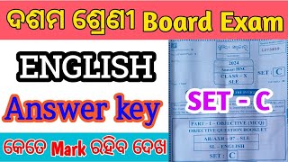 10th class English answer key all question answer exam10th class question answer setC 10th class [upl. by Winstonn]