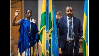 RWANDA NEW CABINET MINISTERS TAKE OATH OF OFFICE [upl. by Fulton]