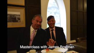 Masterclass with James Bowman Purcell Evening Hymn  Arr Benjamin Britten [upl. by Remsen]