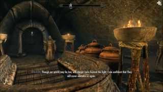 Lets Play Skyrim Dragonborn Blind Part 450 Raven Rock and the Temple Ancestral Tomb [upl. by Rosemari]