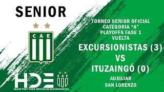 Excursionistas vs Ituzaingó  Fase 1  Vuelta [upl. by Sherburn]