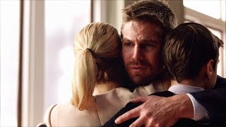 Oliver and Felicity 6x21 OliverQueenIsFreeParty [upl. by Ocker]