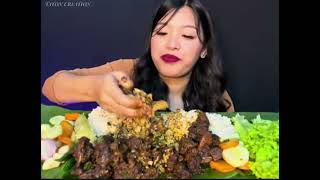 Manipuri Mukbang Callection ChabdaNgaojeiMeiteiMukbang [upl. by Namara]