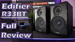 Edifier R33BT computer speakers Complete review [upl. by Novhaj105]